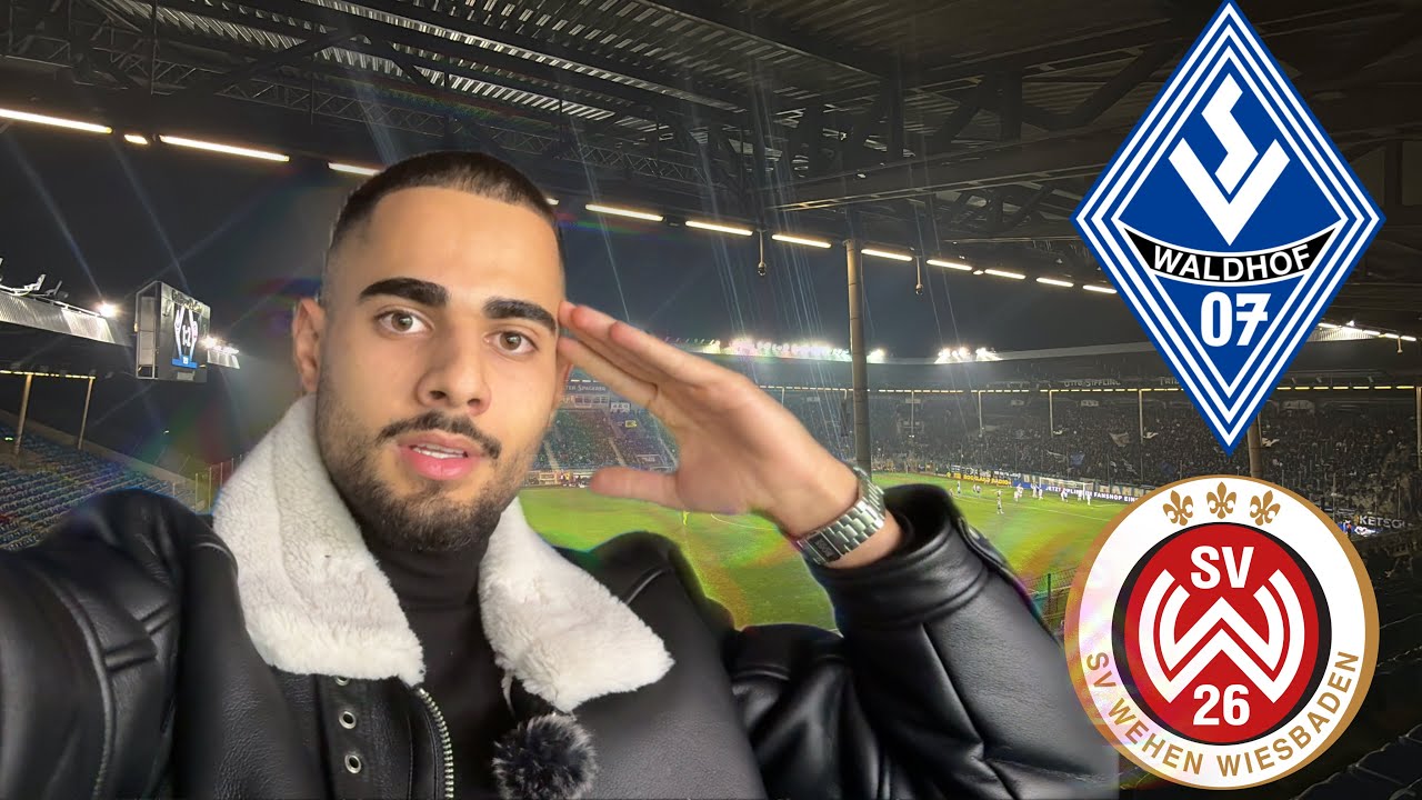 LAST MINUTE  SCHOCK🤯 Waldhof Mannheim vs. Wehen Wiesbaden Stadionvlog 🏟️