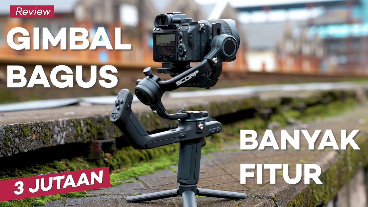 GIMBAL KAMERA MIRRORLESS TERBAIK 3 JUTAAN? | Review Feiyu SCORP-C