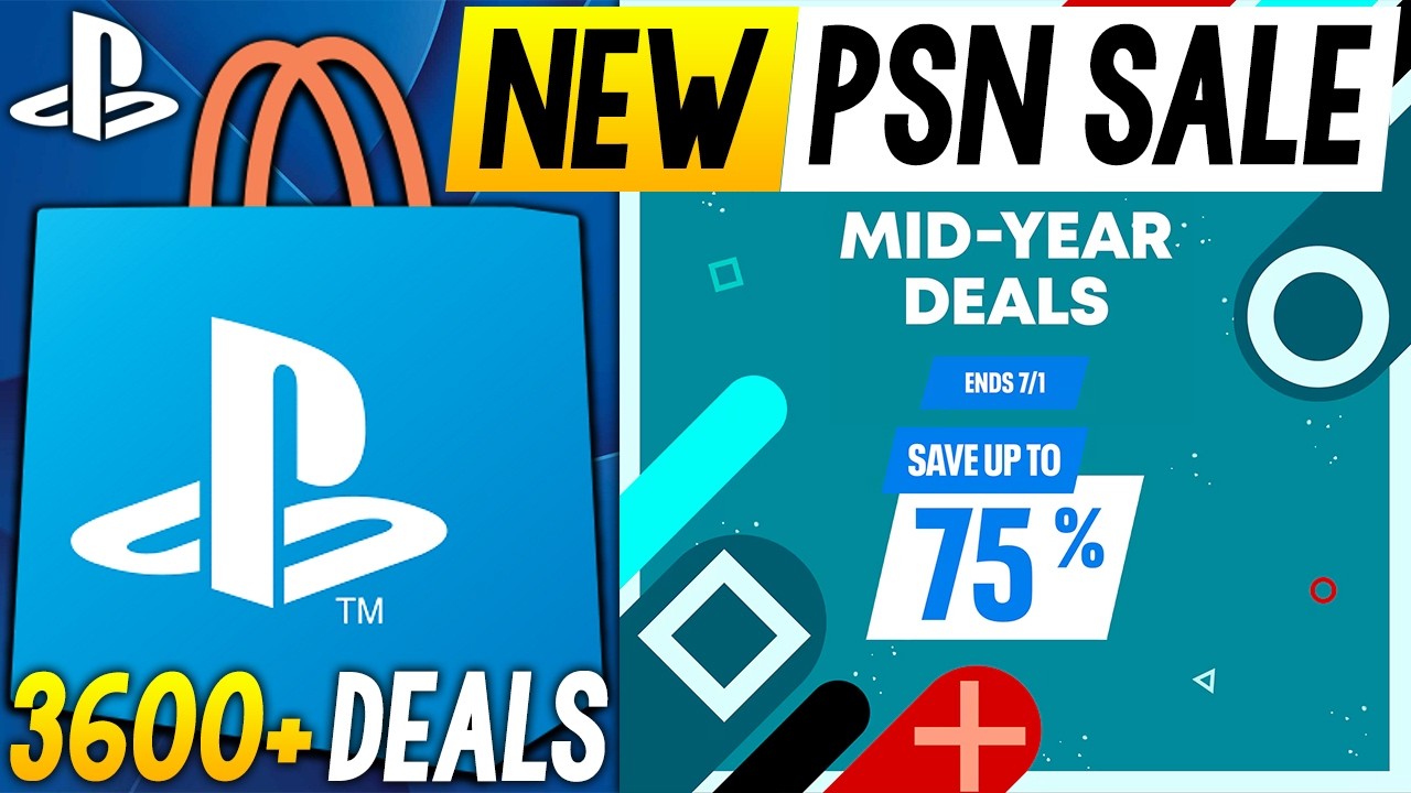 ОГРОМНАЯ НОВАЯ РАСПРОДАЖА В PSN УЖЕ ИДЕТ! Полугодовая распродажа в PSN &mdash; 3600+ СКИДОК (НОВЫЕ пред...
