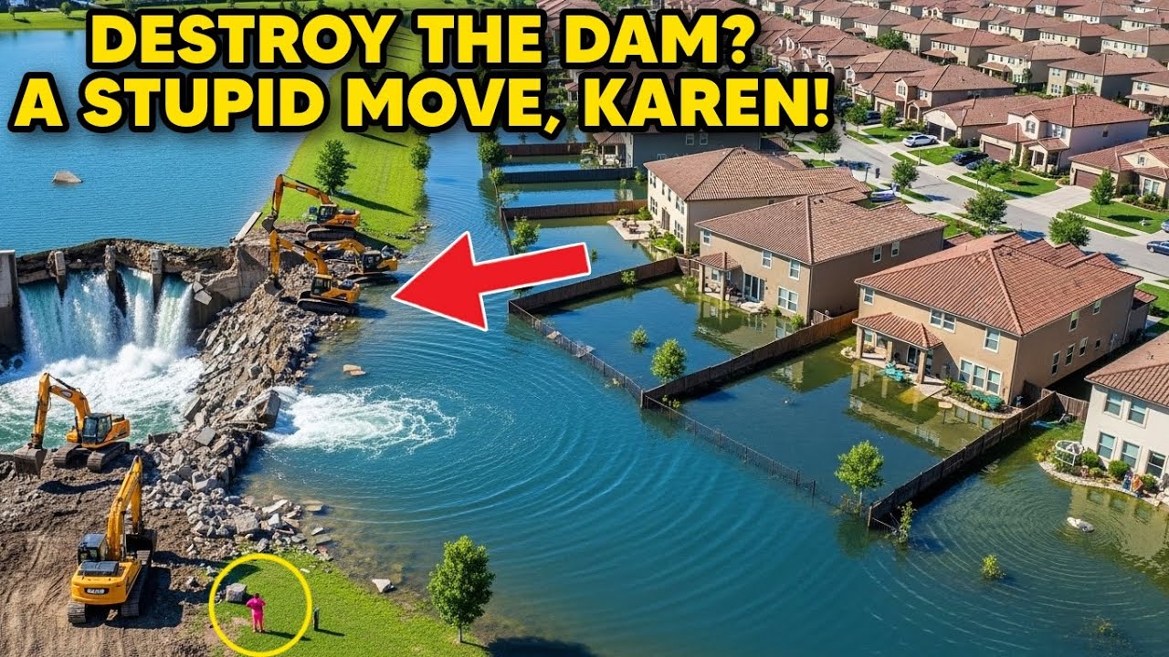 HOA Took Down My Dam Because I “Refused to Pay HOA Fees” — Then Watched Their Neighborhood Sink!