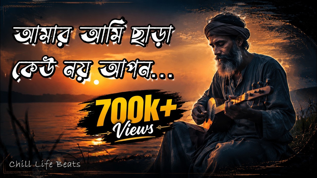 আমার আমি ছাড়া কেউ নয় আপন | Original Bangla Folk Song | @ChillLifeBeats