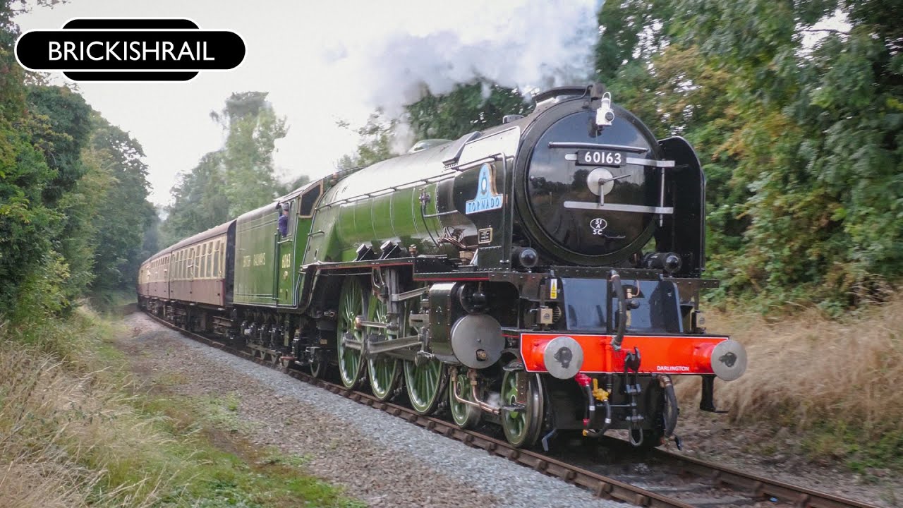 LNER Peppercorn A1 60163 'Tornado' Returns to Traffic - Great Central Railway - 31/08/24