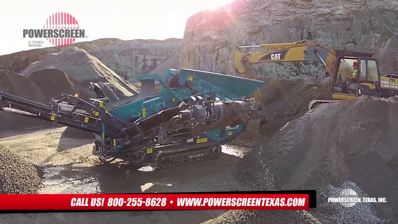 Powerscreen Texas Warrior 600 Promotional Video