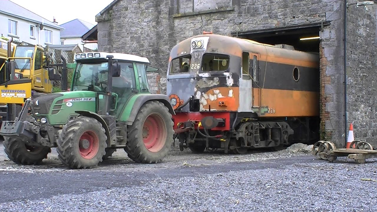 226 emerging froms its shed for its engine change on 13.04.14.
