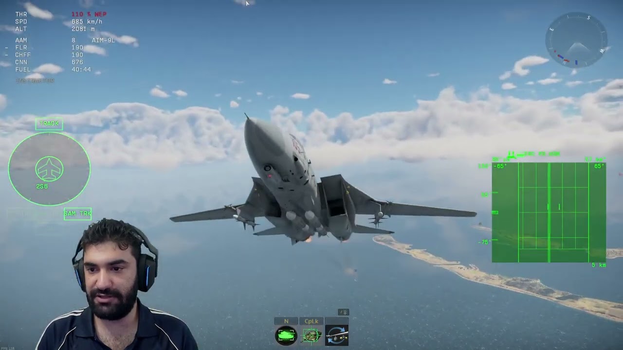 گیم پلی War Thunder آموزش کار با رادار جنگنده های مدرن