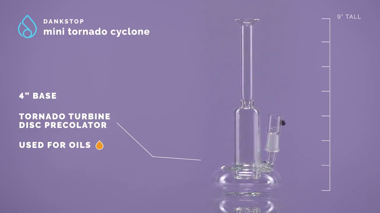 Dankstop - Mini Tornado Cyclone Bong