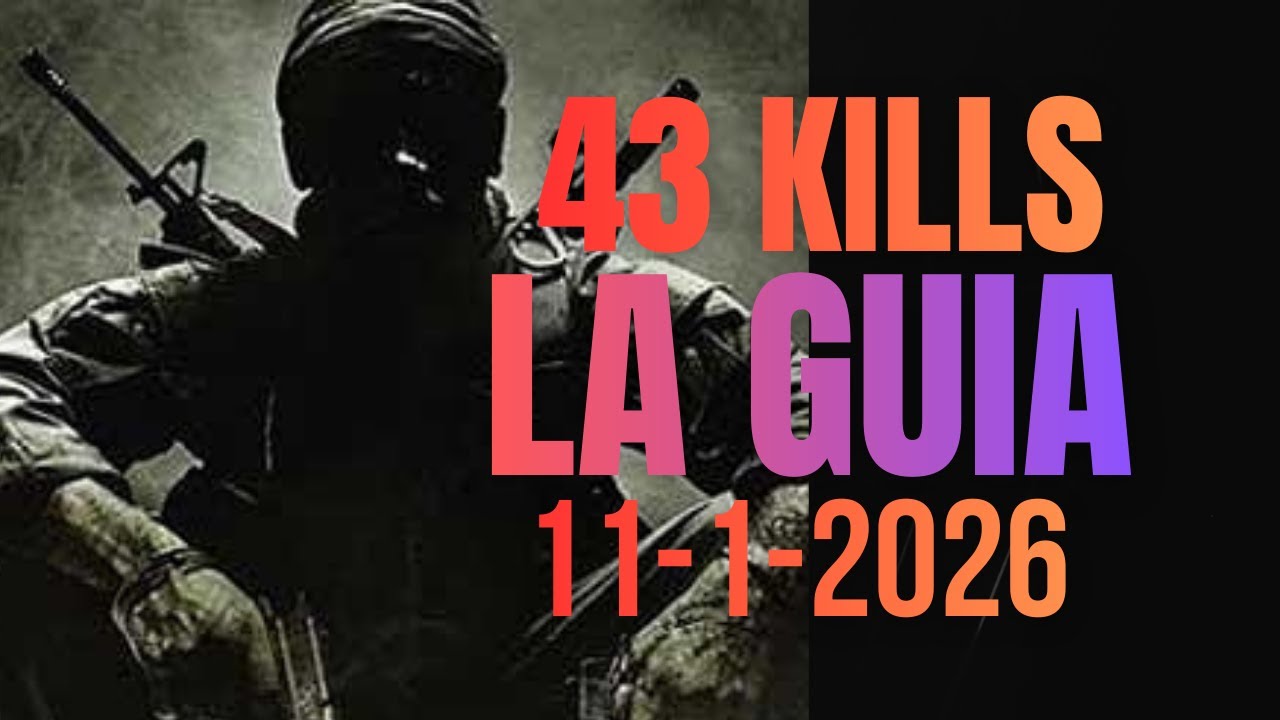 LA GUIA  11-1-2026  (+40 KILLS)