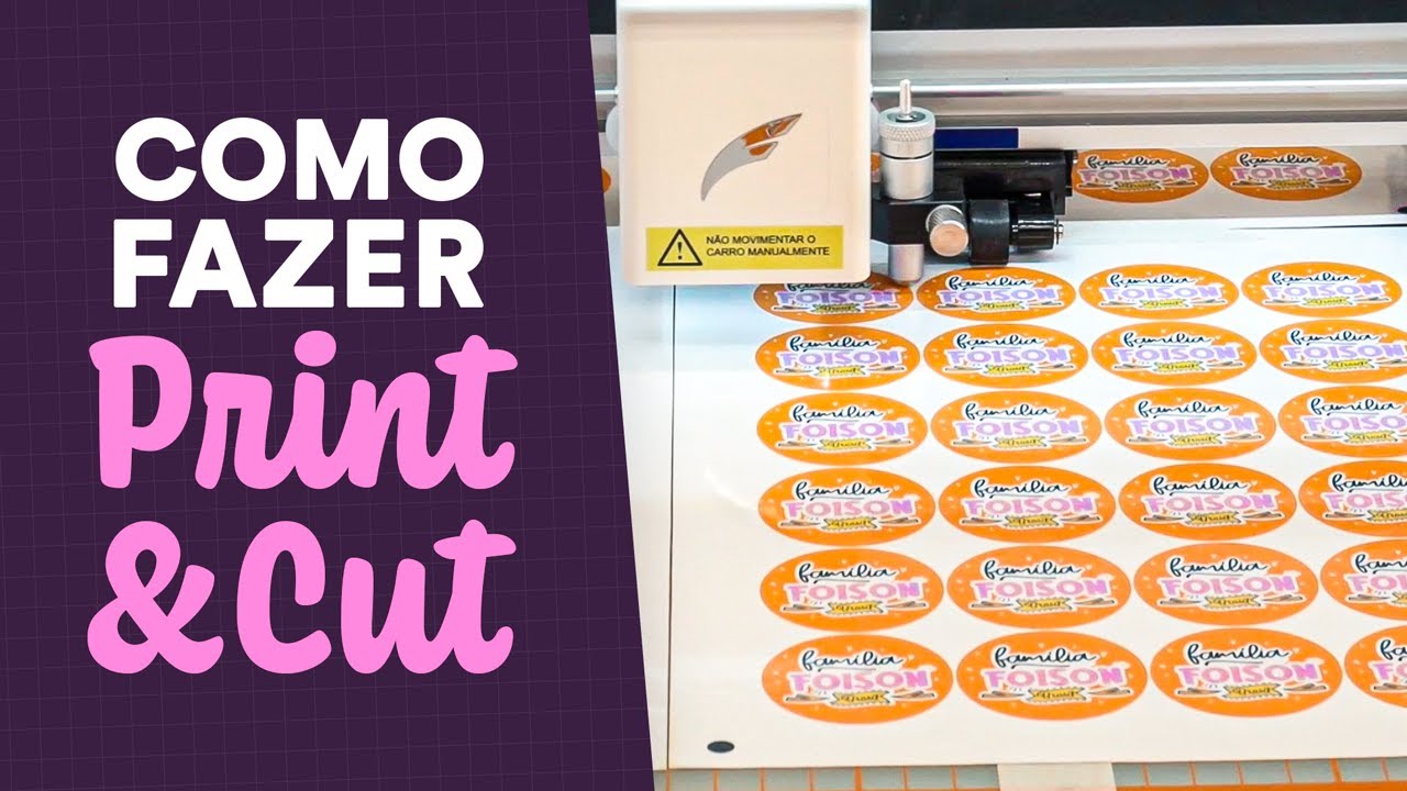 Como fazer Print&Cut na Plotter de Recorte Foison C24 PRO CAM com Signmaster