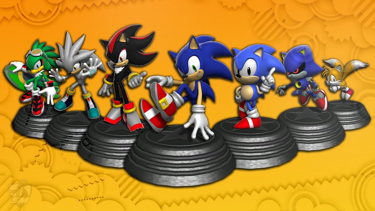 All Sonic Generations Secret Statues Showcase and Password Codes (4K)