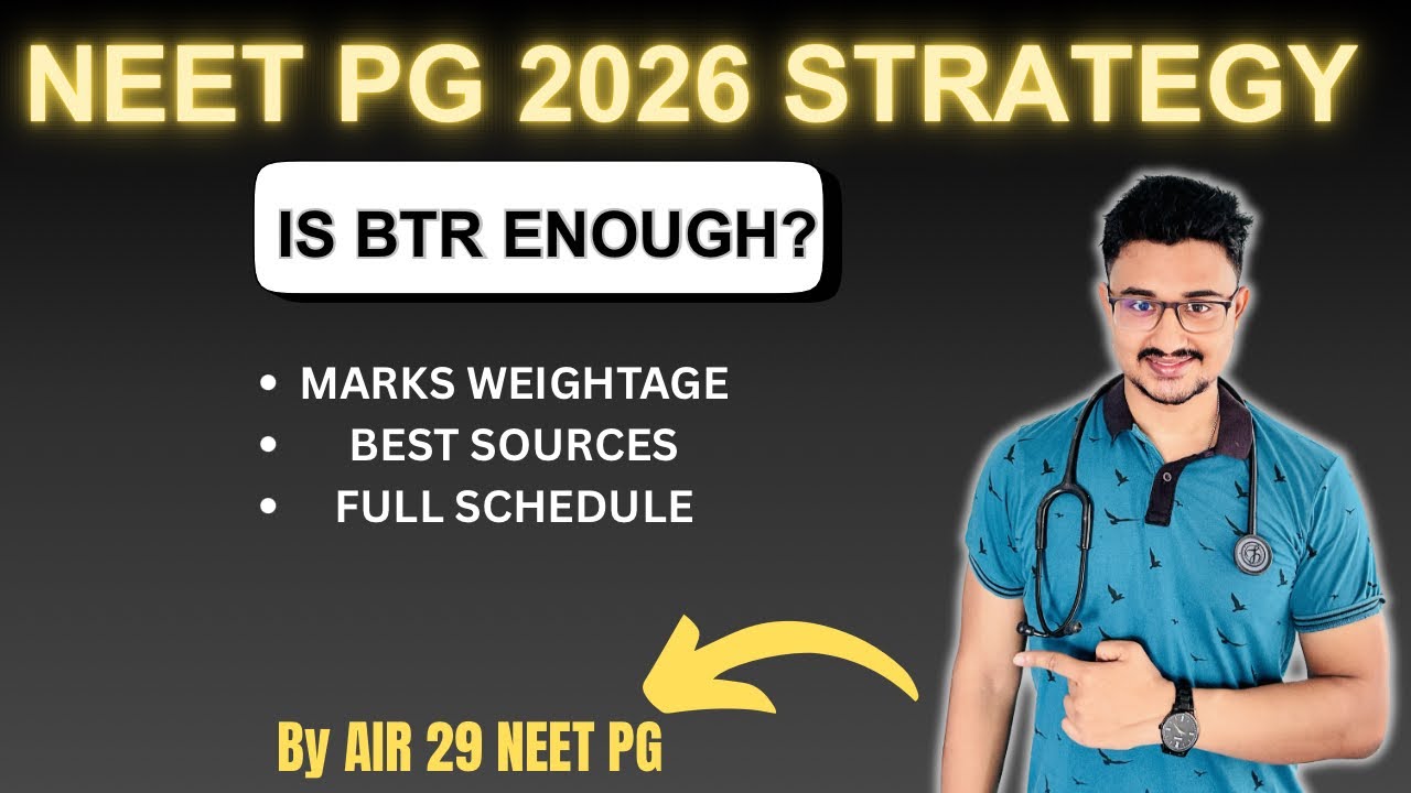 NEET PG 2026 Detailed Strategy| #neetpgpreparation #neetpg #neetpg2026