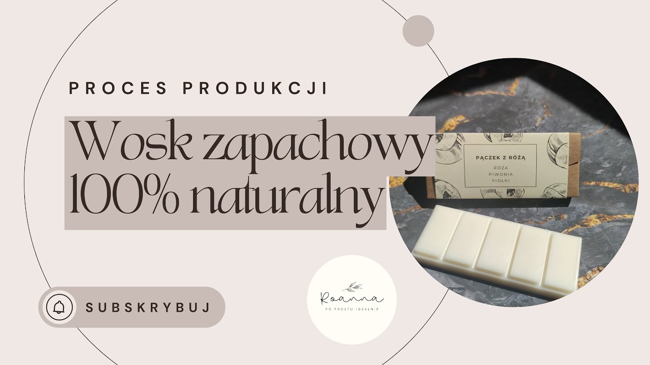 Jak zrobić naturalny sojowy wosk zapachowy do kominka? Roanna