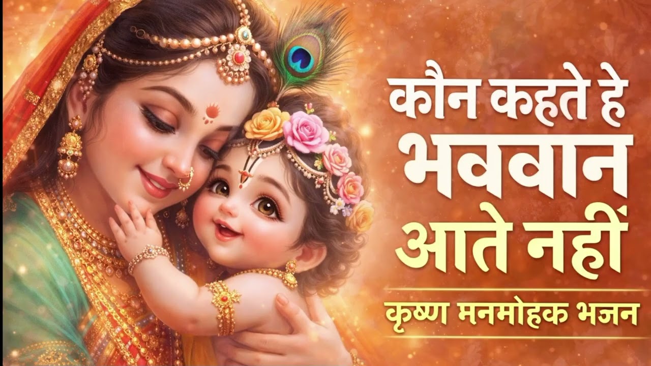 अच्युतम केशवम - Lyrical | Achyutam Keshavam Krishna Damodaram | कौन कहता है भगवान आते नहीं