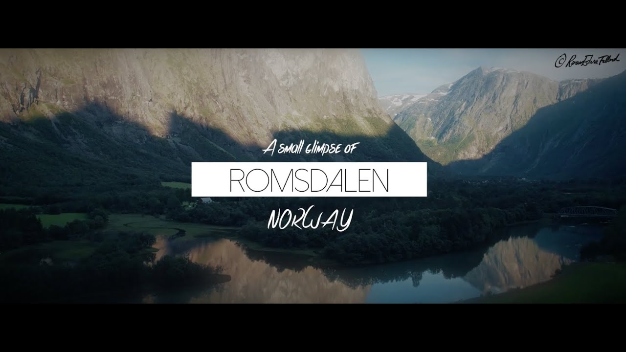 A small glimpse of Romsdalen, Norway (4K)