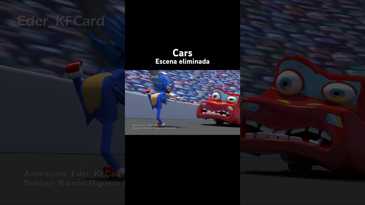 ESCENA ELIMINADA DE CARS con @RAYDOBLAJES  creado por Eder_KFCard