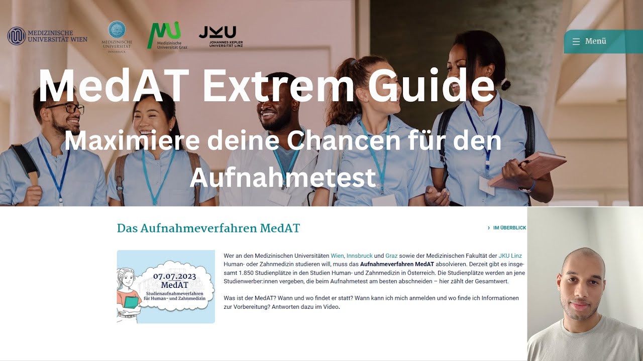 MedAT Extrem Guide - MedAT Schaffen ohne Teueres Lernmaterial