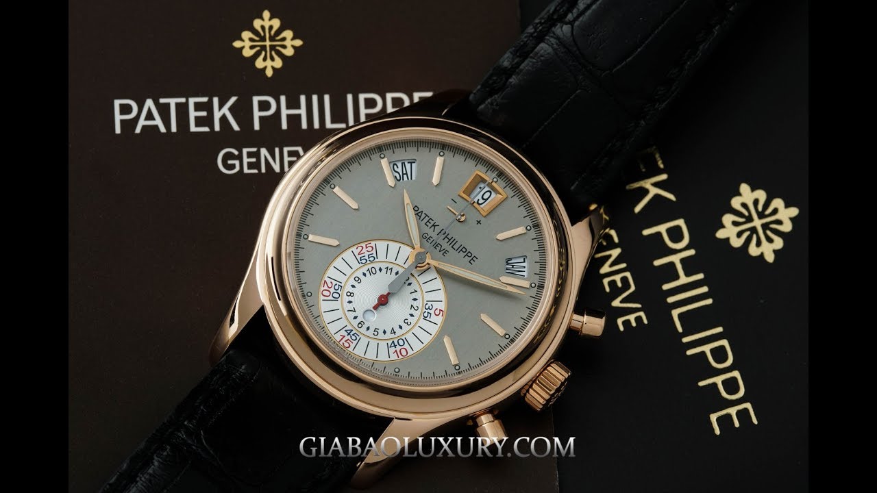 Review trên tay đồng hồ Patek Philippe Complications 5960R-001
