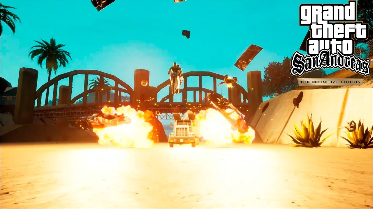 GTA SAN ANDREAS DEFINITIVE EDITION #05 - A MISSÃO CINEMATOGRAFICA