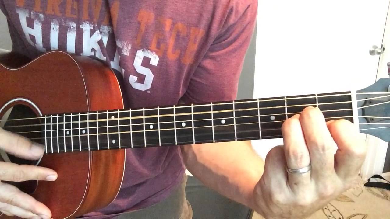 Travis Tritt - Help Me Hold On (Beginner Fingerpicking Tutorial)