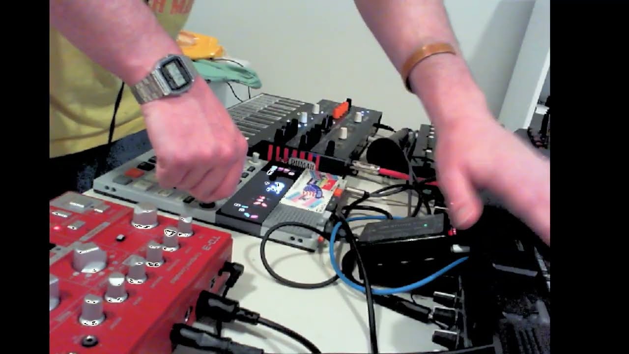 1h:10m of live, improvised electronic music.