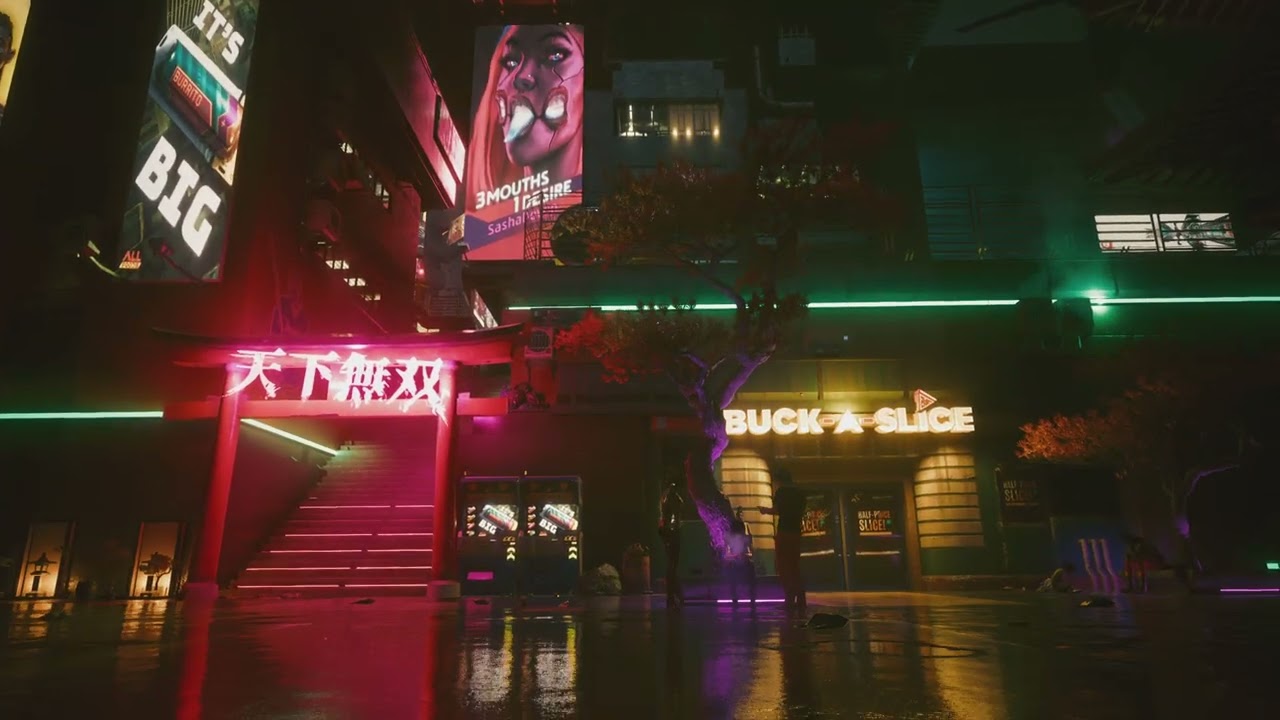 Explorando Night City à Noite 🌙