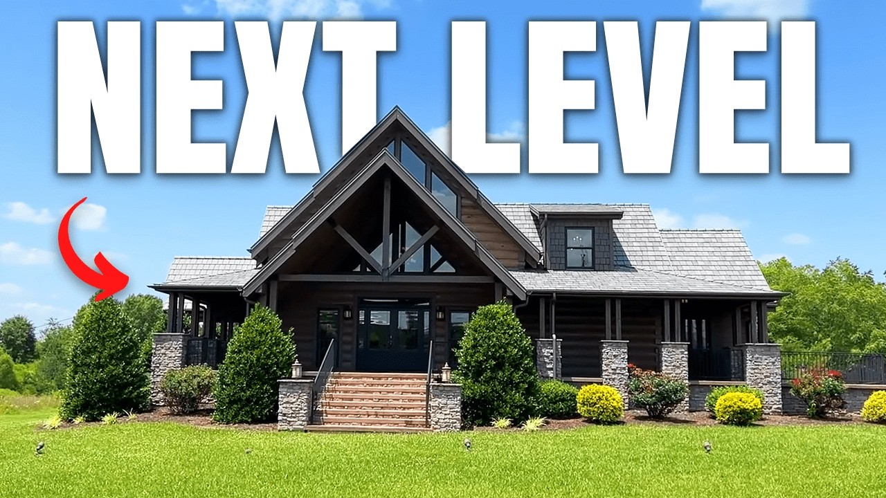 Beautiful COZY CABIN Style Modular Homes for Fall