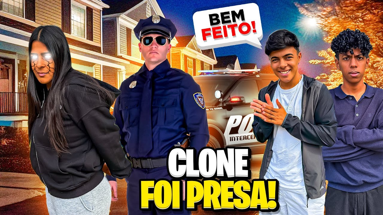CHAMAMOS A POLÍCIA PARA A CLONE! AGORA FOI O FIM DELA! *ela passou dos limites!