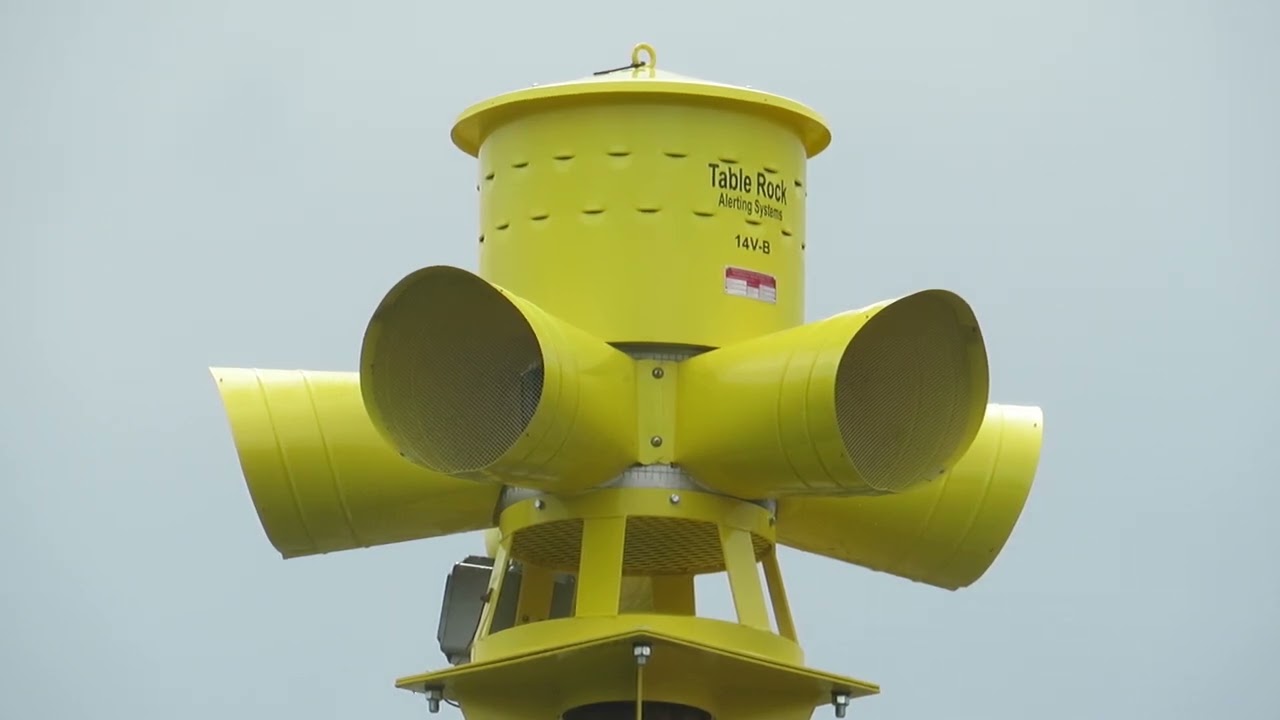 Bellbrook, OH | Sentry 14V-B | Full Attack + Ambiance | Siren Test | 4/3/2023