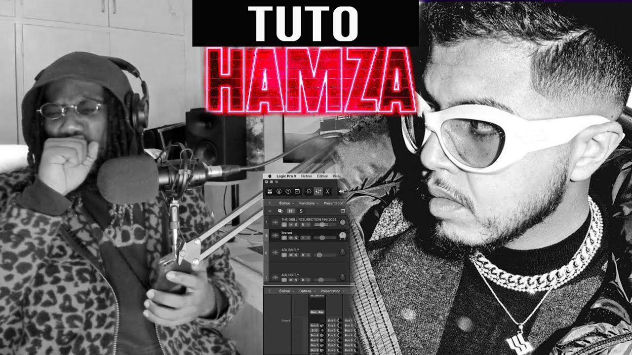 MIX TA VOIX RAP COMME HAMZA !!!! ( + Template Vocale)