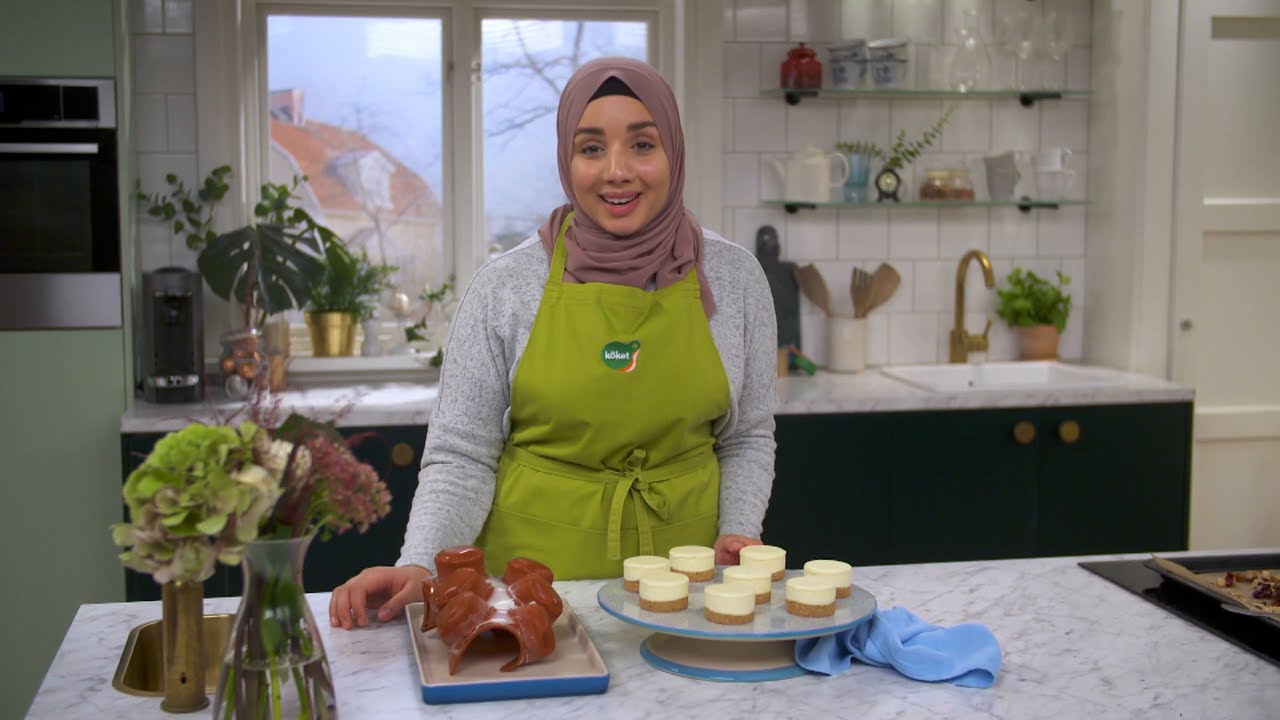 Kökets baktips: Portionscheesecake med vit choklad och kanderad frukt och nötter - Köket