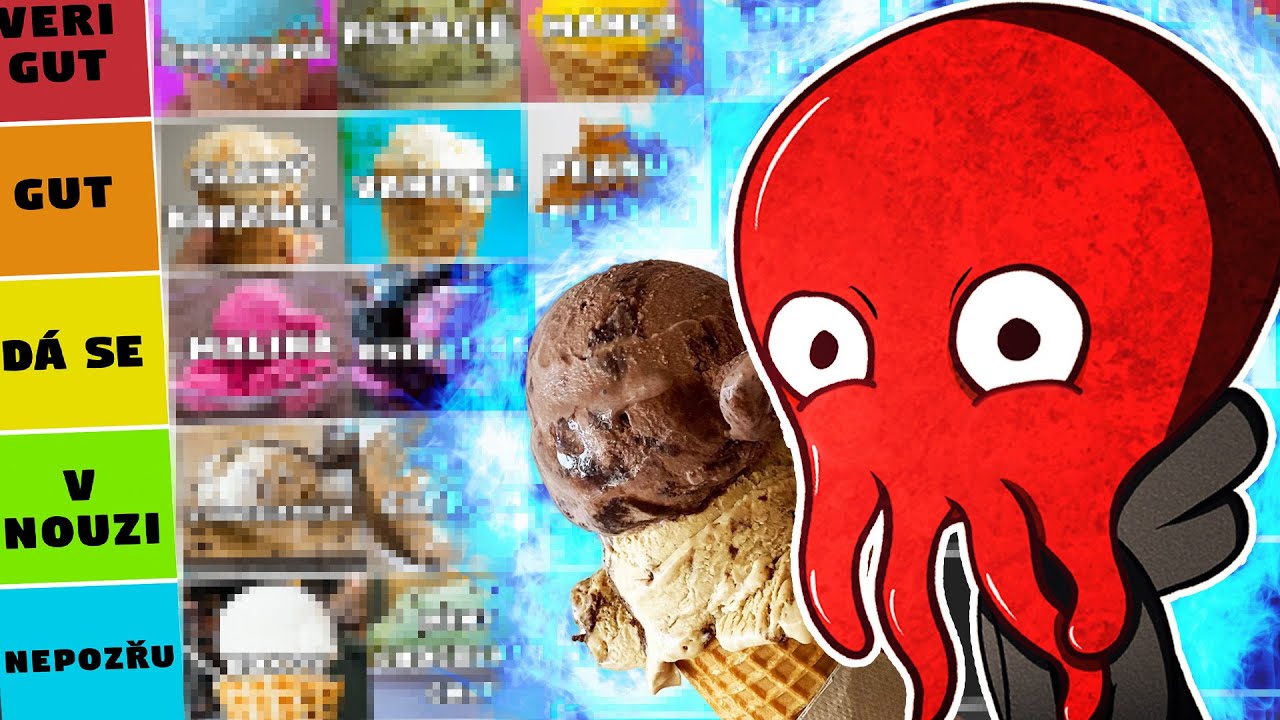 30 Minut Mluvím O Zmrzlině (Tier List)