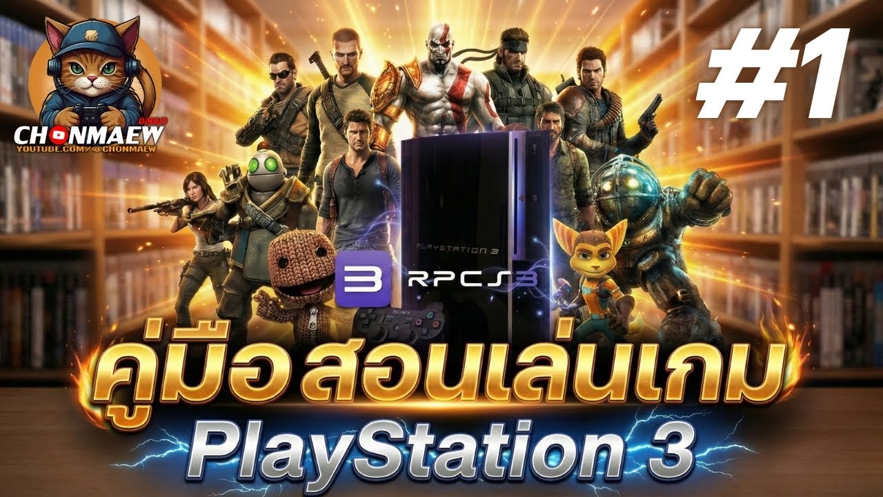 คู่มือเล่นเกม PlayStation 3 | RPCS3 | PlayStation 3 | PS3 | 2026