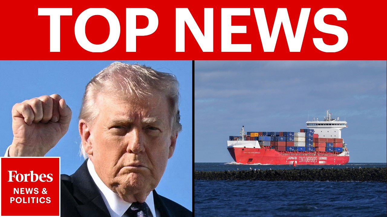 TOP NEWS: Iran War, Trump Calls For Strait Of Hormuz International Force | Forbes News