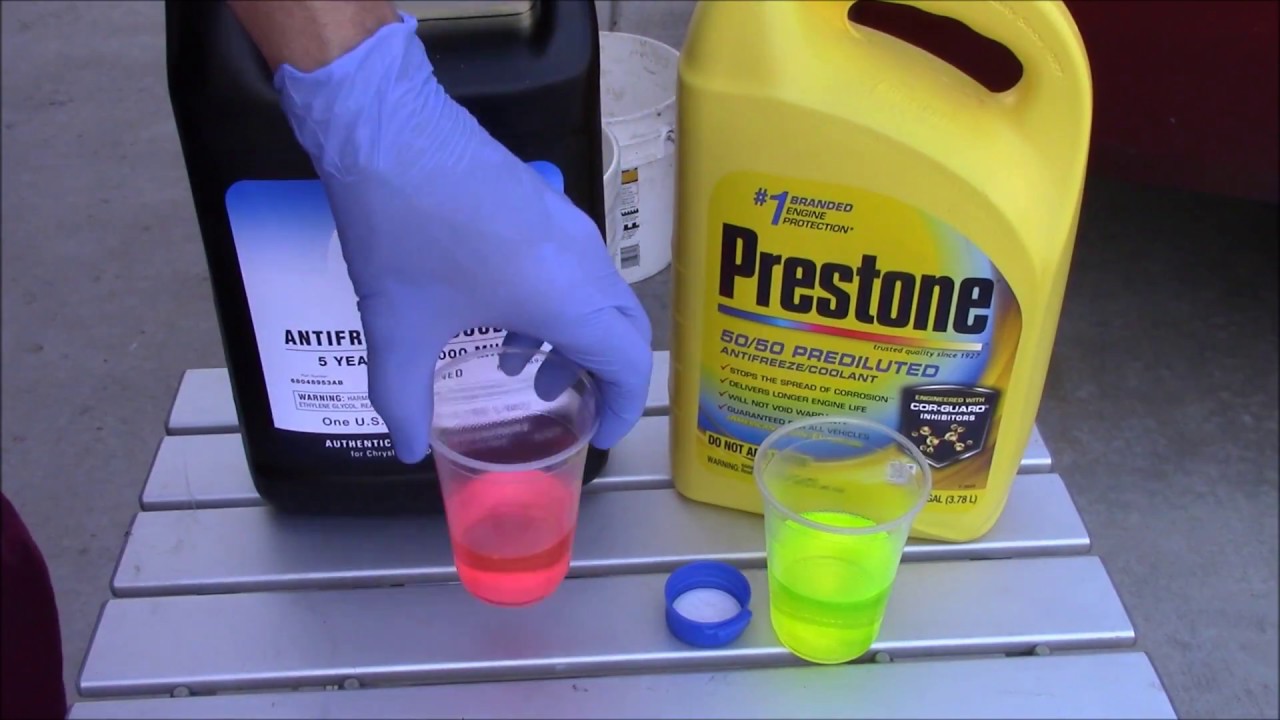2006 Jeep Commander Antifreeze/Coolant type