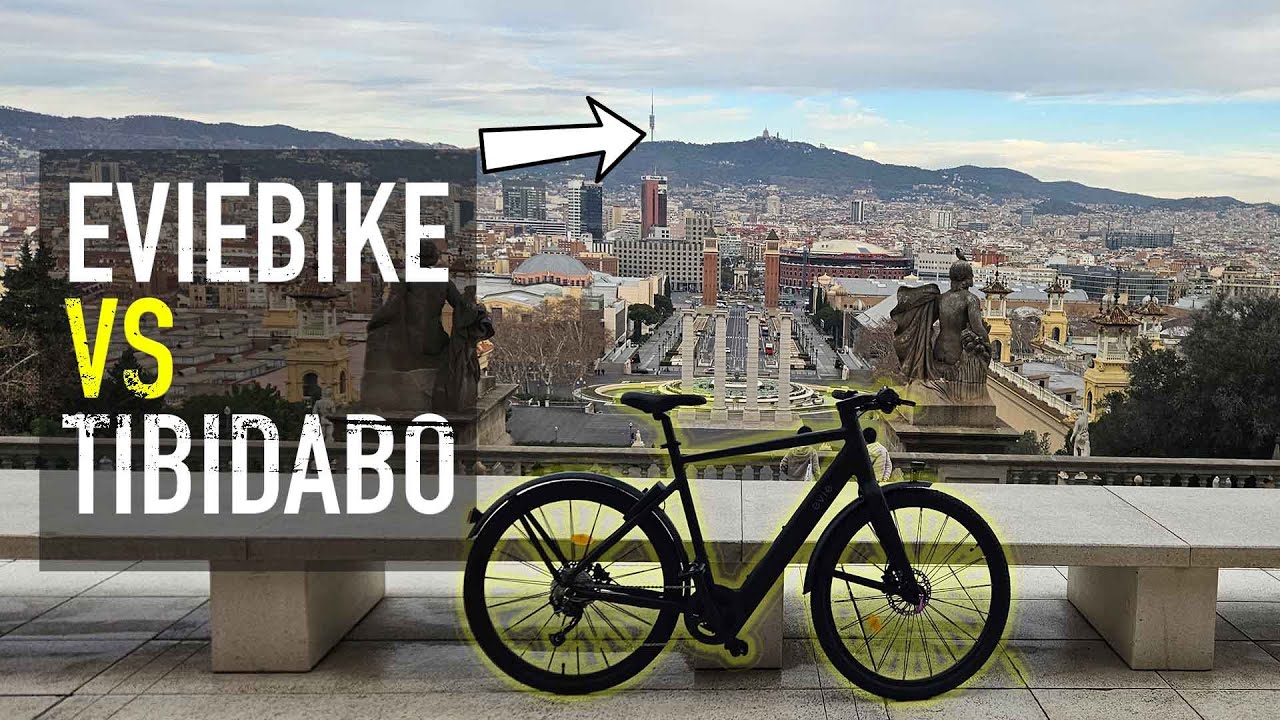 EVIE BIKE VS Tibidabo - Review de una ebike segura y SEGURA