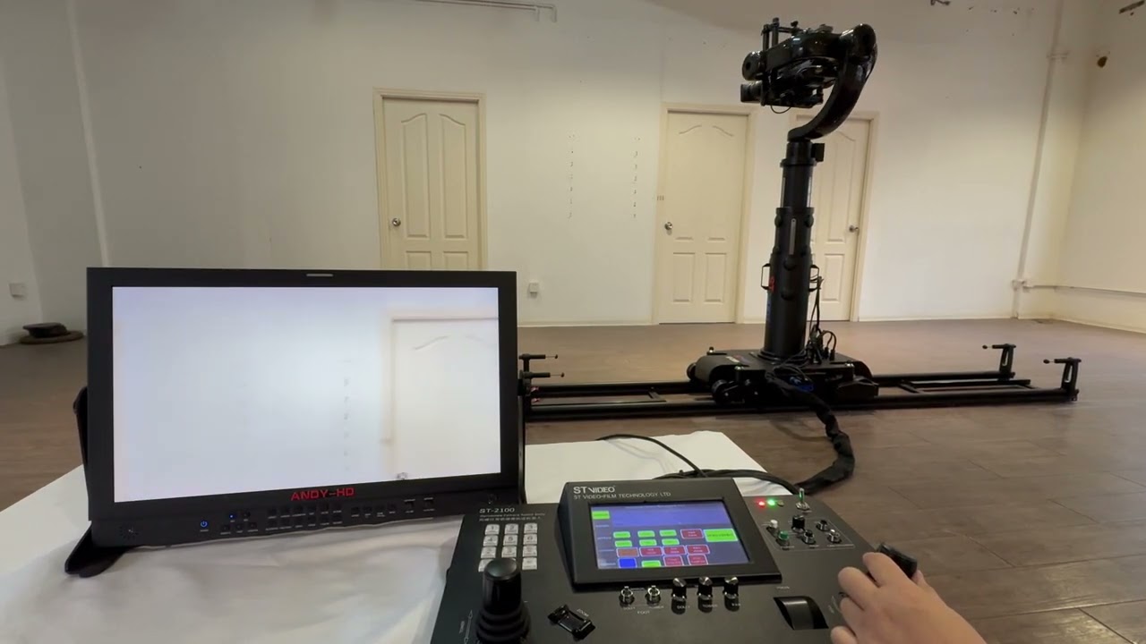 ST-2100 Gyroscope Robotic Camera Dolly Installation-Part 4
