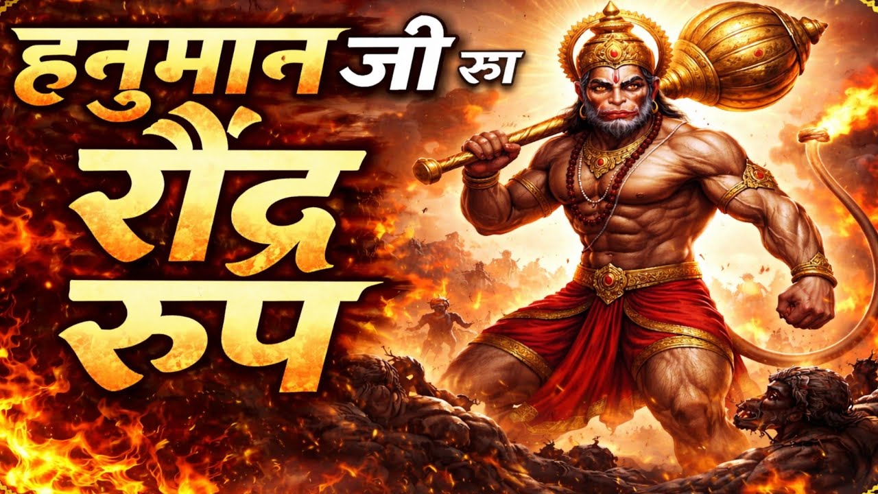 हनुमान जी का रौद्र रूप | Jai Bajrangbali | Powerful Hanuman Bhakti Song | Jai Kumar Bhakti Songs