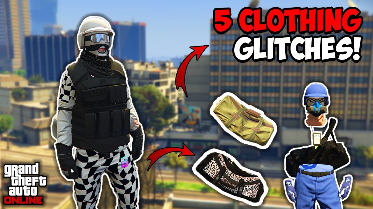 5 *NEW* Clothing Glitches In GTA 5 Online!