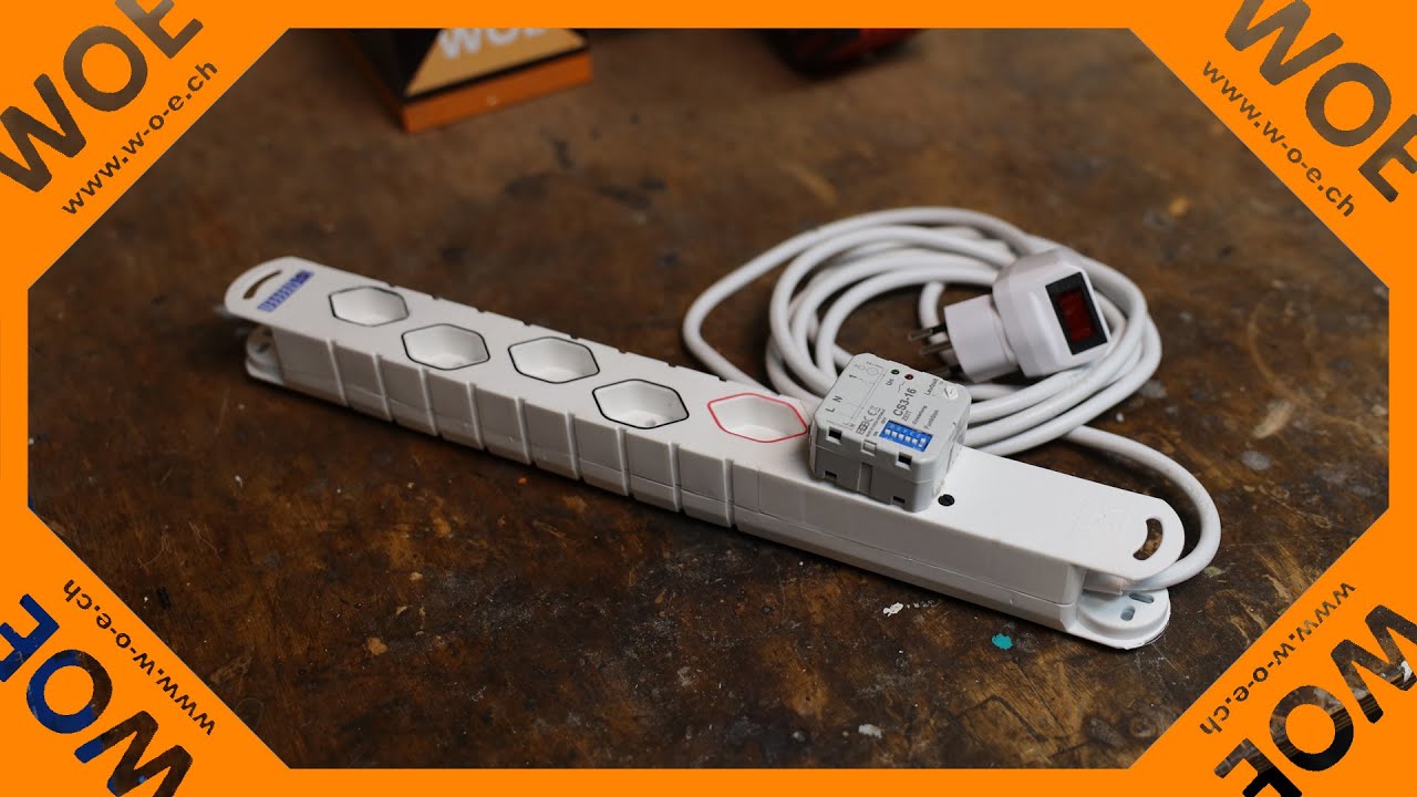 Master-Slave-Stromschiene 230V zur Anlaufautomatik mit Nachlauf umbauen | WoE