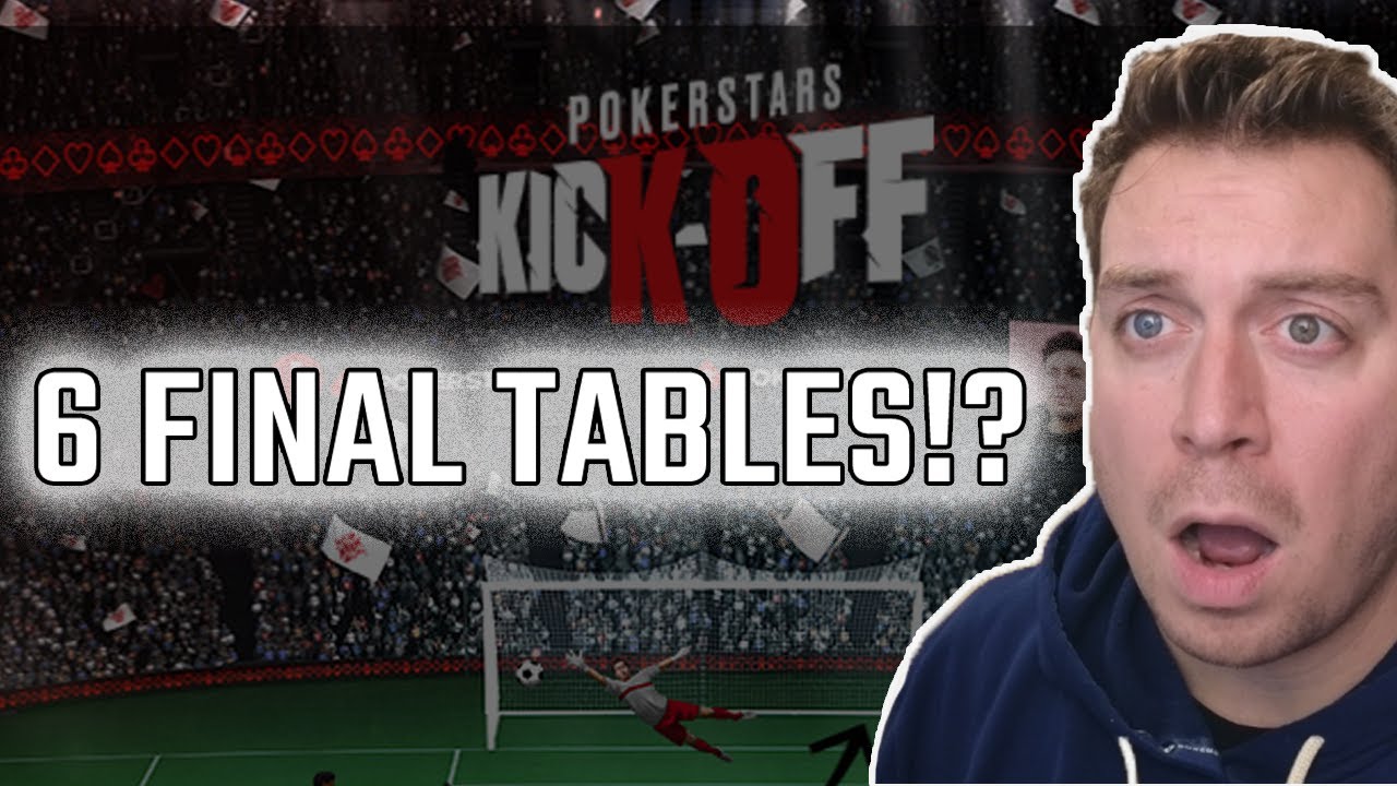 6 Final Tables Full Gameplay || PokerStars Kick-Off || 