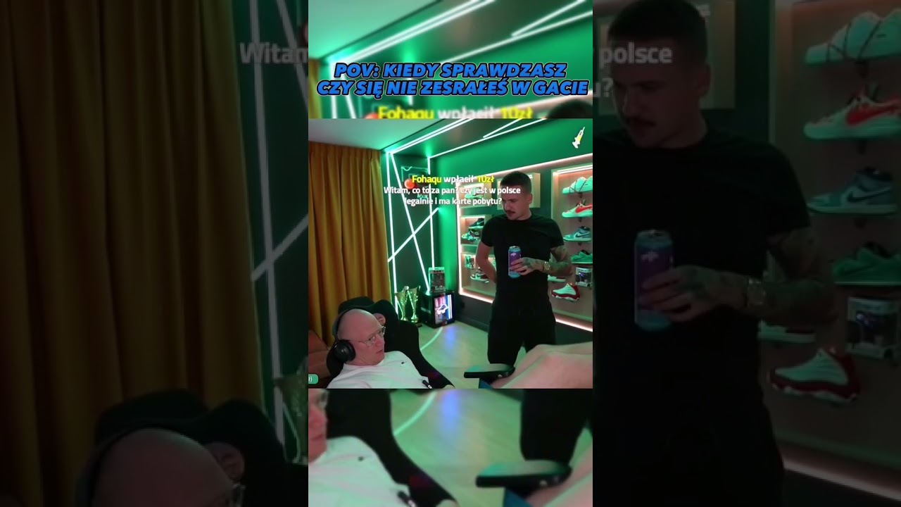 Tuszol mocny gracz 😅 #dzinold #tuszol #bungee #twitch #shorts