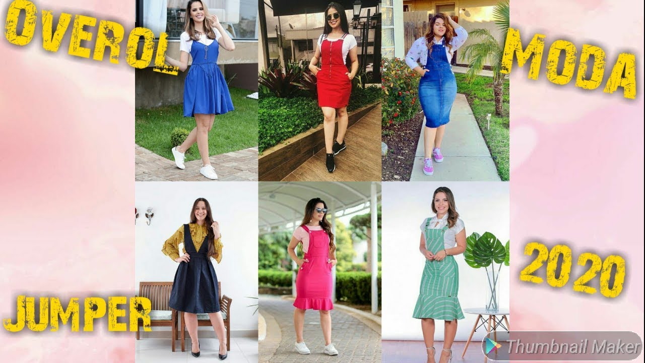 MODA CRISTIANA OVEROL / OUTFITS CON OVEROL EN FORMA DE VESTIDO / JUMPER OUTFITS /Moda crist&atilde; 💕❤️