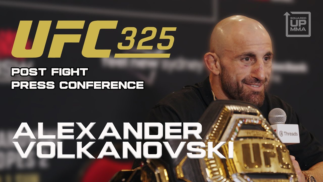 Alexander Volkanovski | UFC 325 Post Fight Press Conference