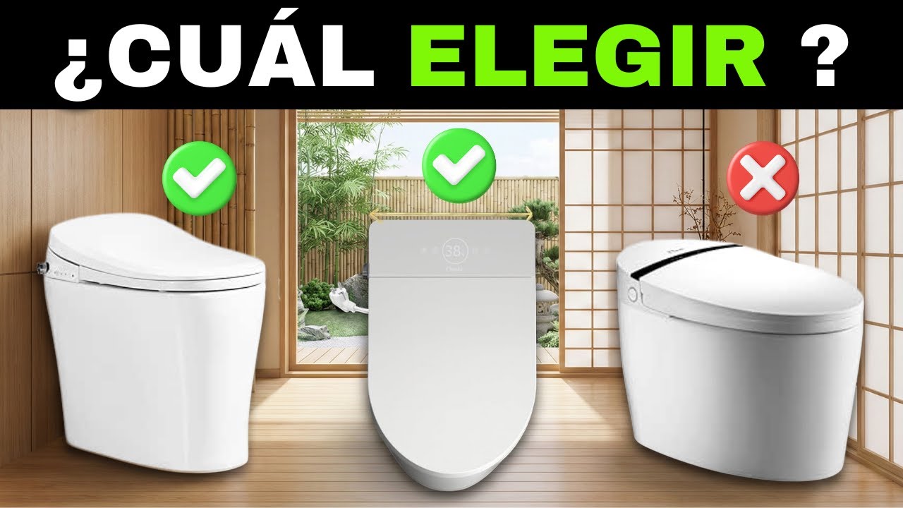 ✅ 7 Mejores Inodoros Inteligentes Japoneses con Bidé Integrado Automático [2026] 🚽 Calidad-Precio