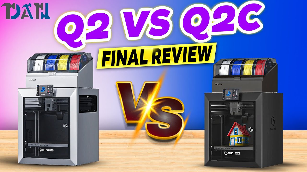 Qidi Q2 vs Q2C – Finales Review nach 4 Monaten Praxis