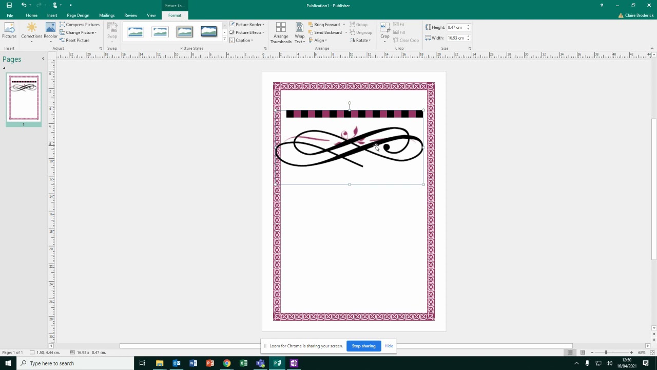 2) Publisher Skills   Dividers and Page Parts