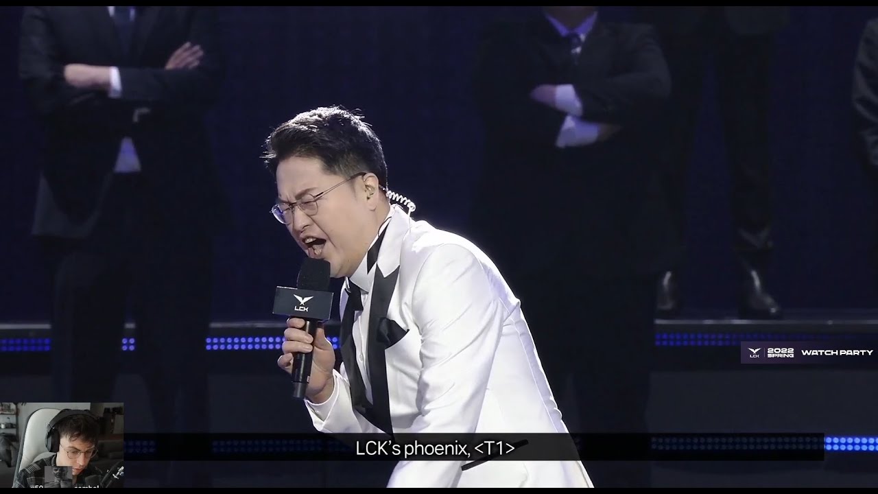 2022 LCK FINALS OPENING CEREMONY (GENG VS T1) ft. Caedrel