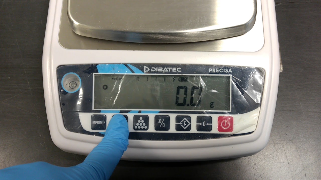 Como ajustar báscula dibatec modelo precisa