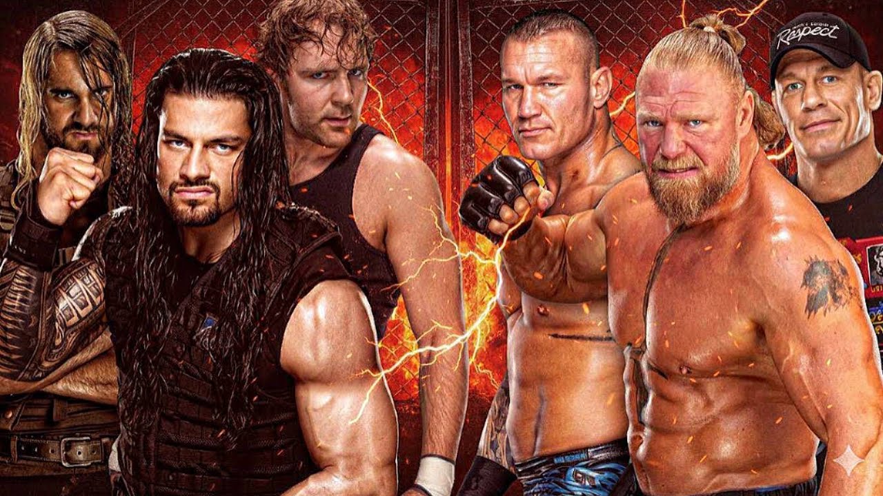 Team shield Vs Team Brock Lesnar ⚡ Tag Elimination Match | WWE 2K25 Gameplay 🥶