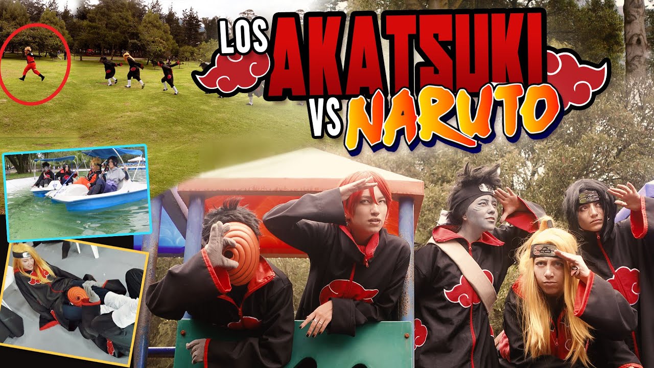 NARUTO huye de los Akatsuki (Sale bien) 🍙  -【NARUTO/ COSPLAY CRACK】