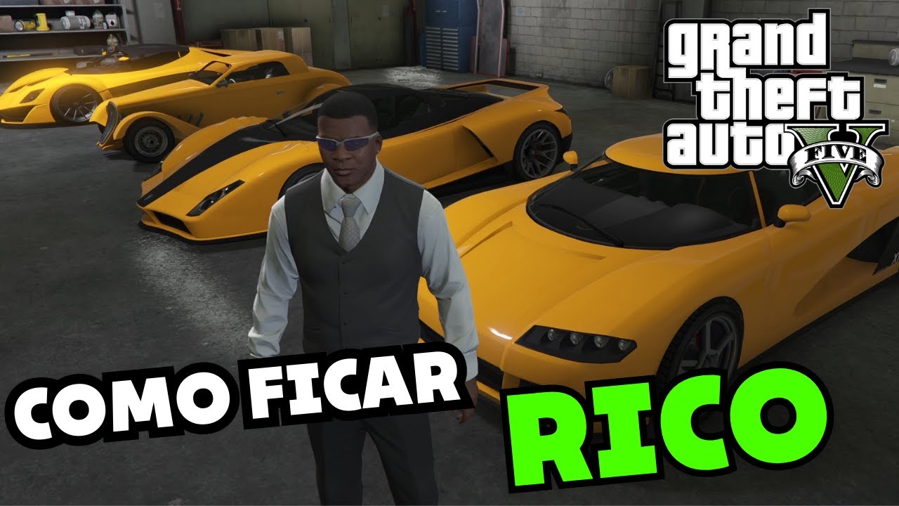 Como FICAR RICO no GTA 5 ?? melhor método